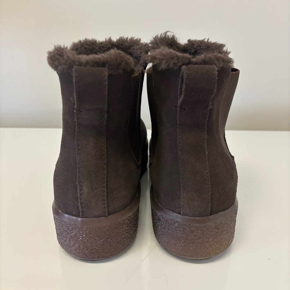 Madewell Chelsea The Toasty Pull On Boots In Suede Women’s Size 9 - Picture 5 of 9